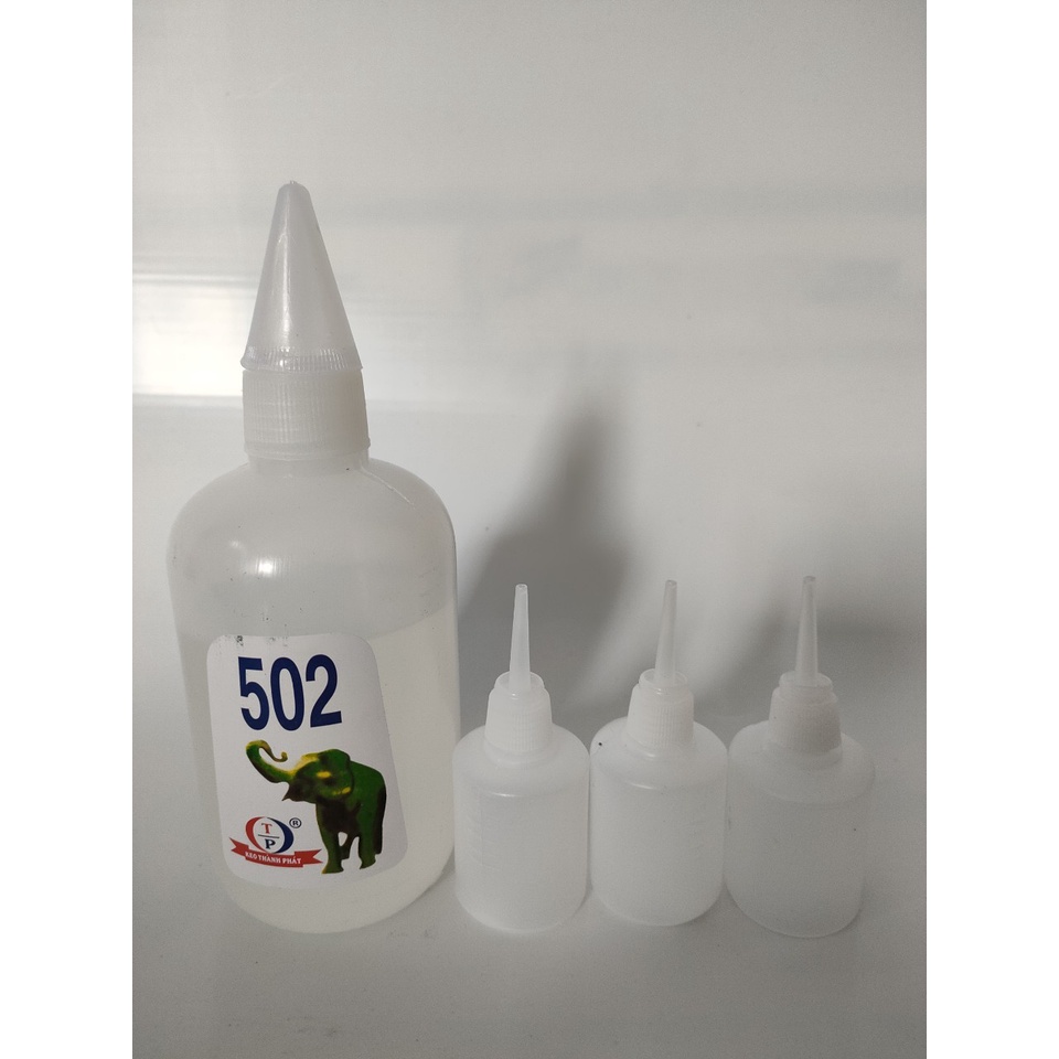 Keo 502 keo dán đa năng siêu dính con voi chai lớn 400g