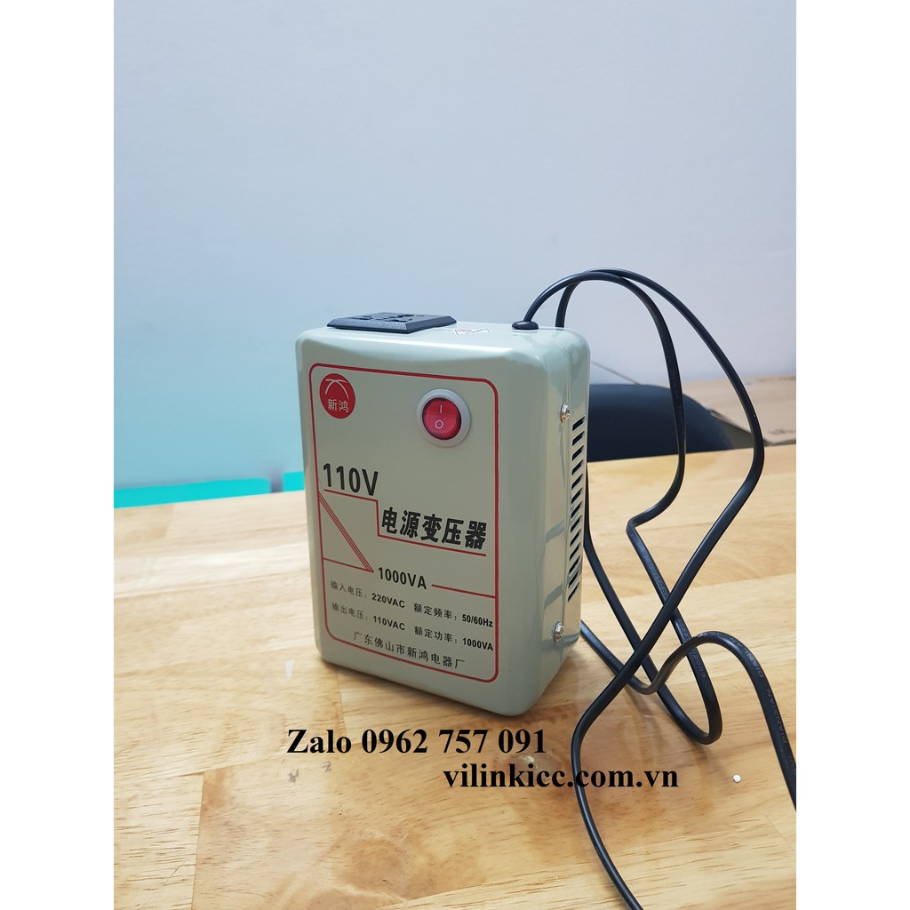 Bộ biến áp 220V ra 110V