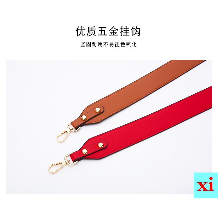 Dây Đeo Túi Xách Bản To Màu Đen Trơn Thay Thế Tiện Dụng Cho Nữ