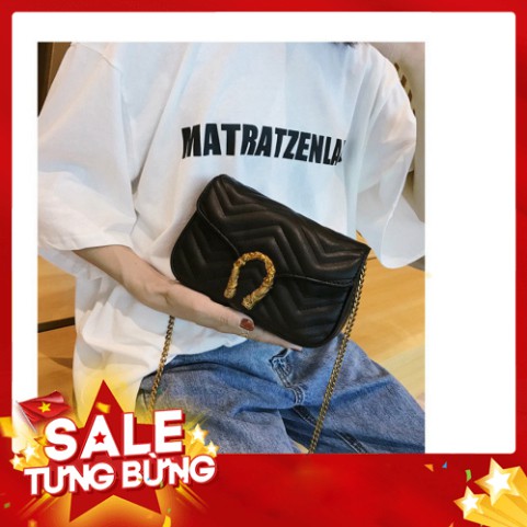 Túi xách nữ đeo chéo khóa đồng hình móng ngựa cao cấp trẻ trung thanh lịch TX23 túi đeo vai TX Quảng Châu cao cấp