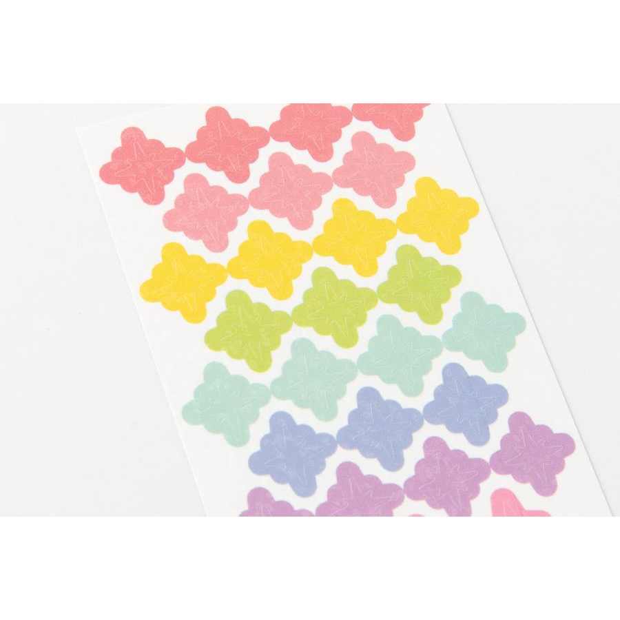 Set 2 Tấm Sticker ARTBOX Hàn Quốc Hình Glitter Đủ Màu Sắc