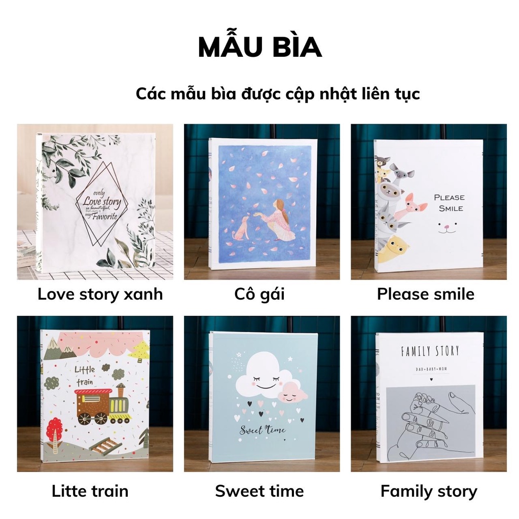 Album ảnh 9x12 đựng 400 ảnh có vỏ hộp sang trọng sẵn hàng tại Tú Vy Studio