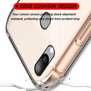 Samsung Galaxy A10s Bumper Case Airbag Shockproof Clear Case Covers