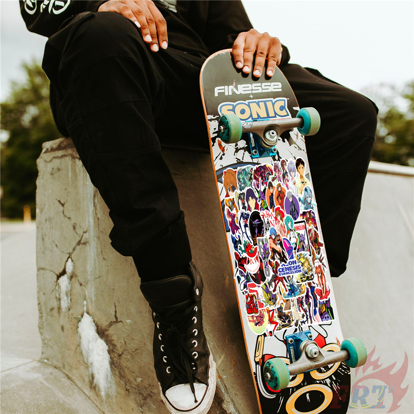 ❉ NEON GENESIS EVANGELION - Series 03 Anime EVA Ayanami Rei Stickers ❉ 50Pcs/Set Waterproof DIY Fashion Decals Doodle Stickers