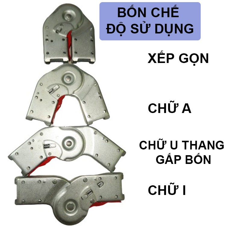 [Mã BMBAU50 giảm 7% đơn 99K] Khóa thang thay thế cho thang gấp NIKITA - Hệ nhôm 6.3 x 2.2 cm - Hàng zin chính hãng