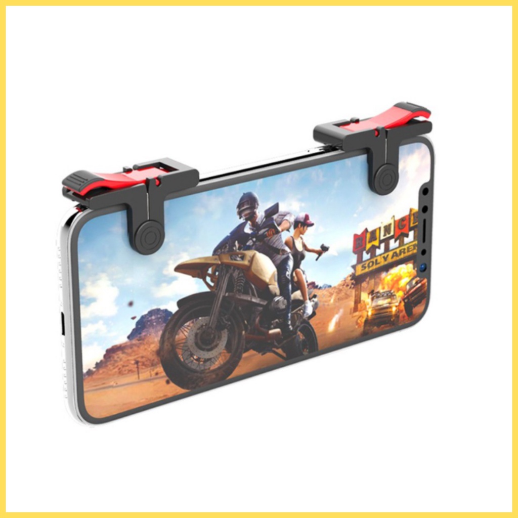 Nút bấm chơi game cơ D9 / có thể chơi PUBG, Free Fire, game bắn súng trên điện thoại Android iOS / gamepad D9