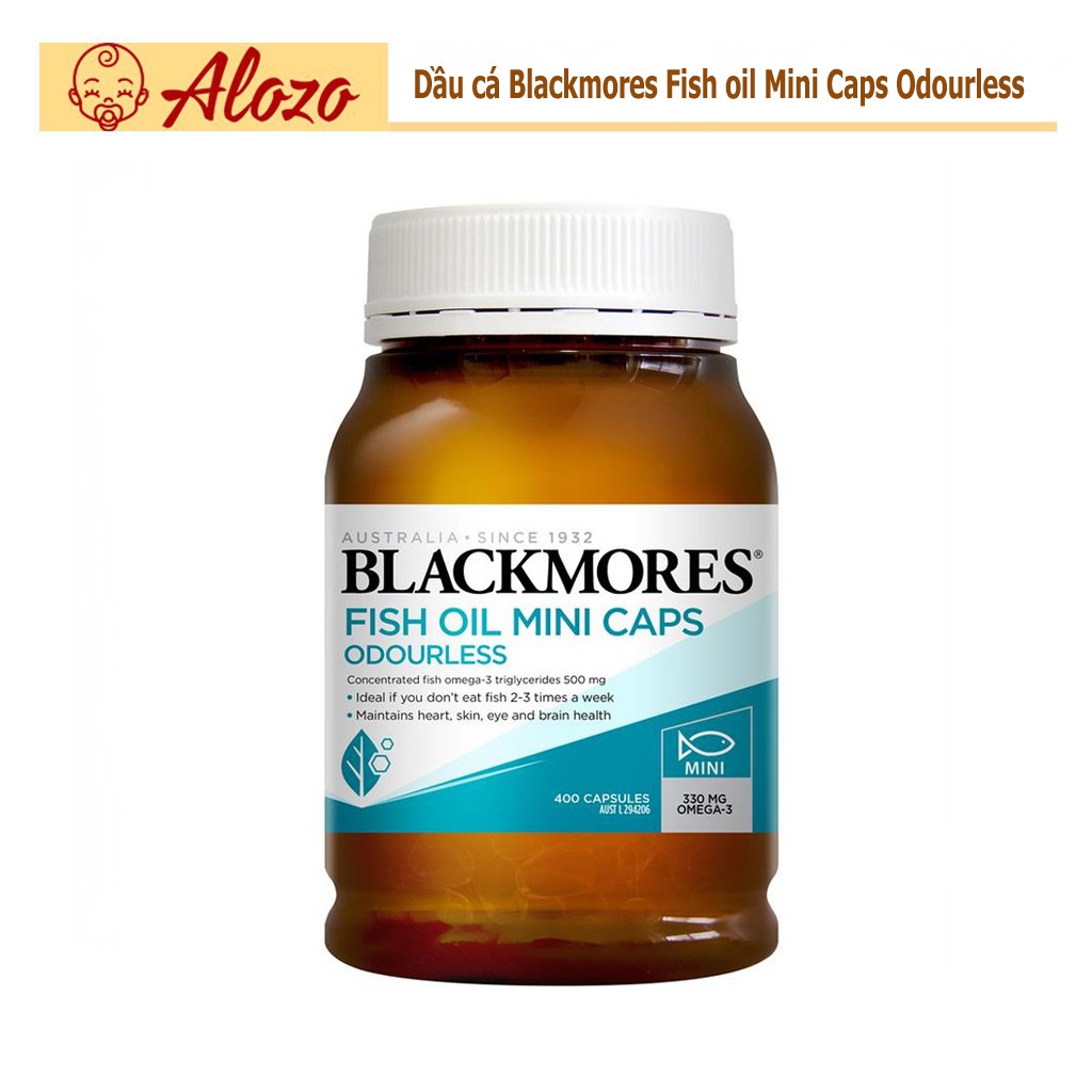 Dầu cá không mùi Blackmores Odourless Fish Oil Úc