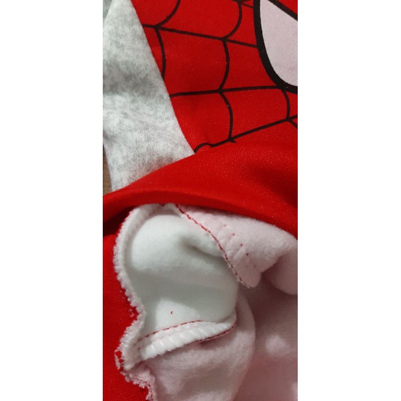 Bộ nỉ bông siêu nhân nhện spider man