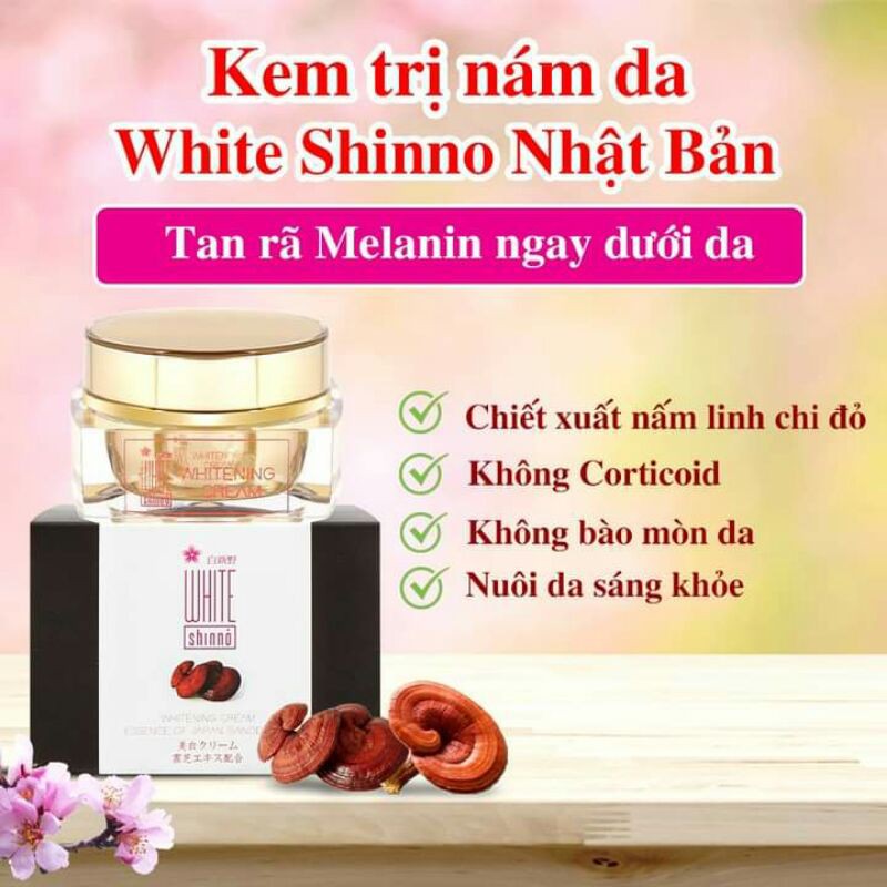 [ CHÍNH HÃNG] kem White shino Nhật Bản