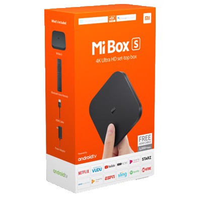 [Bản quốc tế] Android Tivi Box XMMibox S 4K (Android 8.1) - Android TV MiBox S 4k MDZ-28-AA ( google TV)