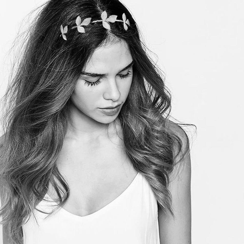 Băng Đô Cài Tóc Bằng Kim Loại Họa Tiết Hoa Phong Cách Baroque Thanh Lịch Cho Nữ