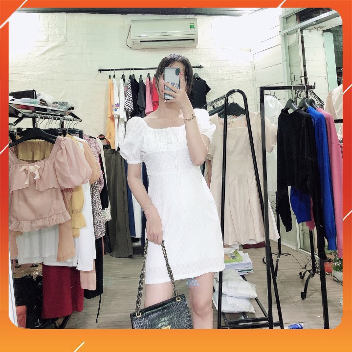 Váy nữ body chất xô thêu dày dặn / váy nữ đi chơi, đi tiệc. | BigBuy360 - bigbuy360.vn