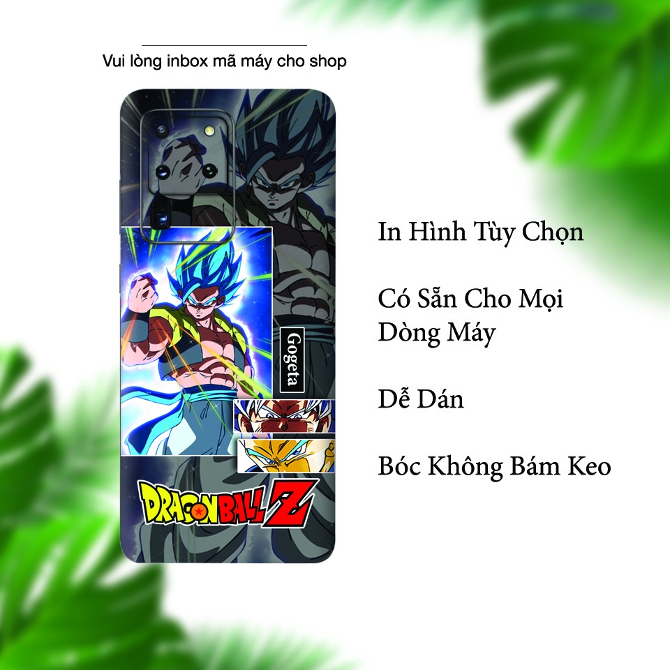 Miếng Dán Skin Điện Thoại In Hình Gogeta 2 Cho Iphone 7/ 8/ X/ XS/ 11/ 11 Pro Max/ 12/ 12 Pro Max/ 13/ 13 pro max