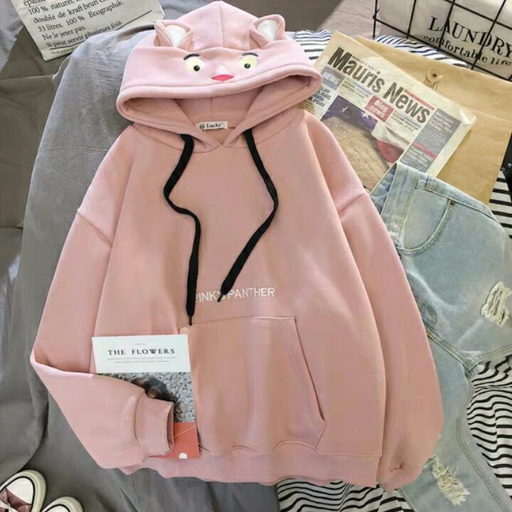 ÁO HOODIE chú báo Pink Panther | BigBuy360 - bigbuy360.vn