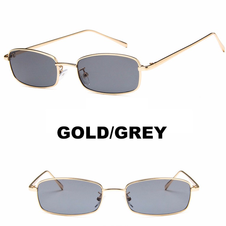 Kính mát tròng gương phong cách cổ điển đường phố cho nam nữ