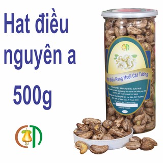 Hạt điều rang muối bình phước nguyên hạt loại a còn vỏ lụa