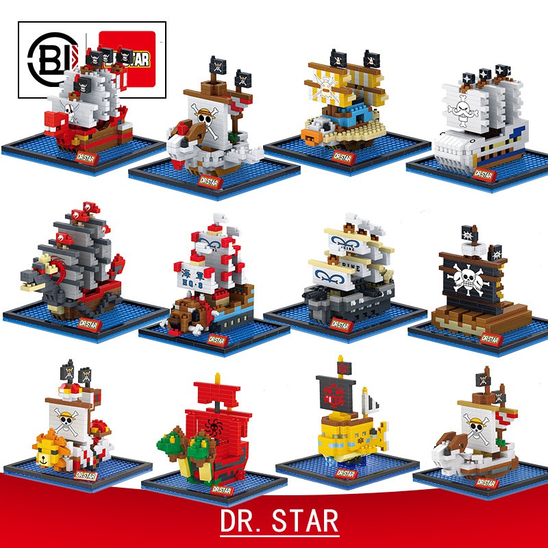 LEGO TÀU CHIẾN TỰ LẮP RÁP DIY THÔNG MINH SÁNG TẠO
