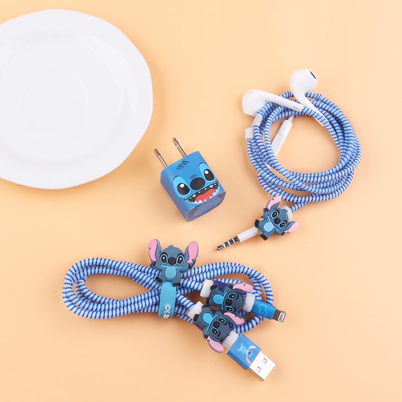 Phụ kiện bảo vệ củ sạc và dây cáp sạc dây tai nghe 3.5mm thông dụng