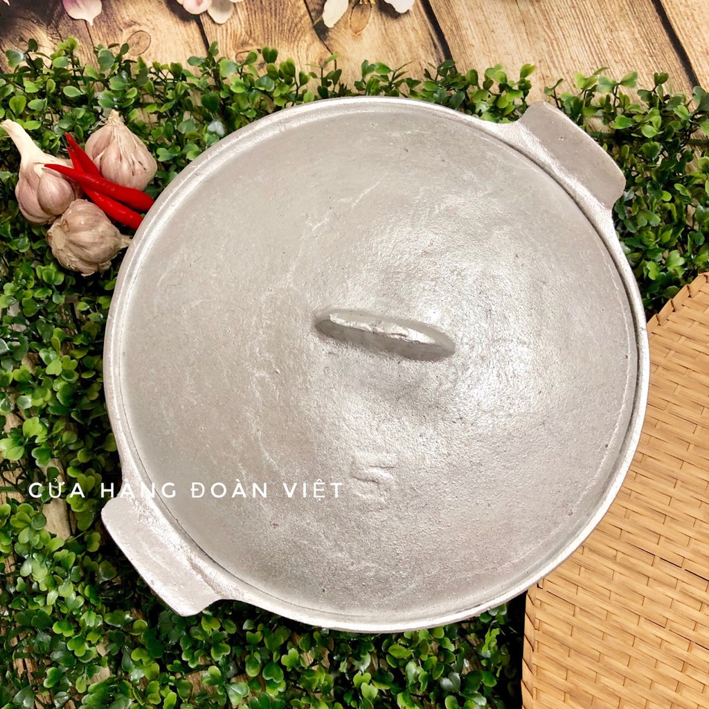 Nồi Gang Đúc 25 cm - Kho Thịt Cá