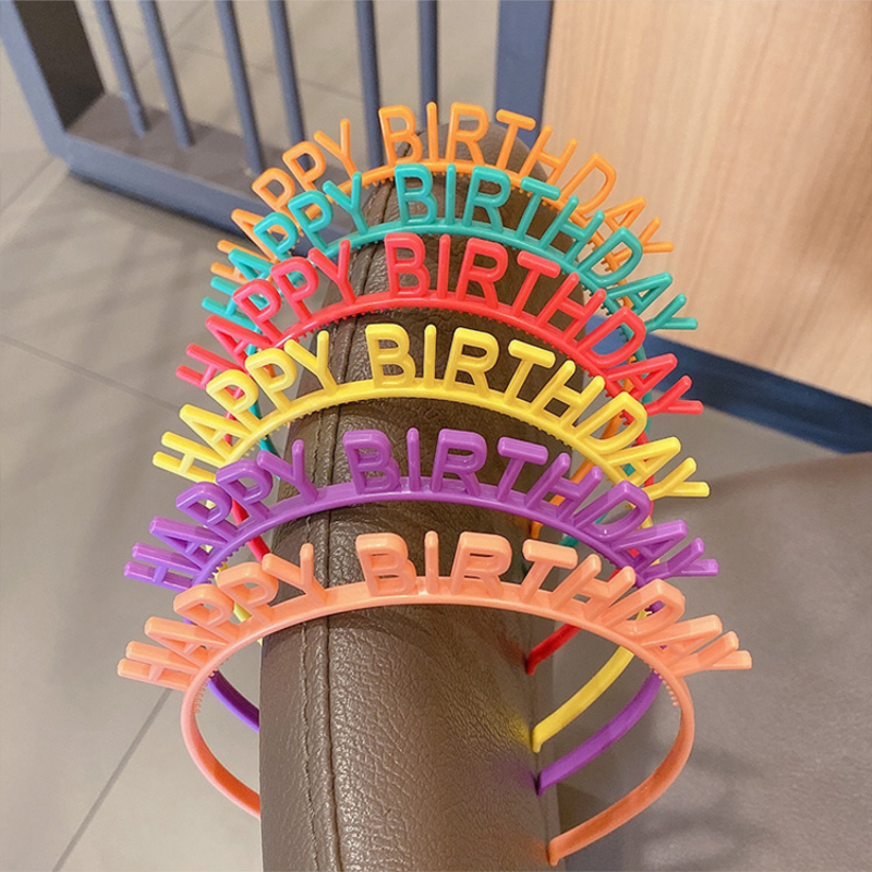 Cài Tóc Hình Chữ HAPPY BIRTHDAY Dễ Thương