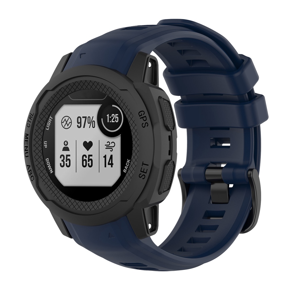 Dây Đeo Silicone Thay Thế Cho Đồng Hồ Thông Minh Garmin Instinct 2S Solar/Surf/Camo/Standard