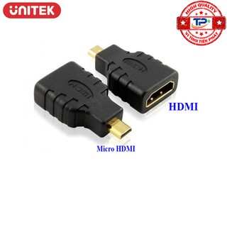 [Mã ELHACE giảm 4% đơn 300K] Đầu Chuyển Micro HDMI sang HDMI - Unitek Y-A011 phân giải FULL HD