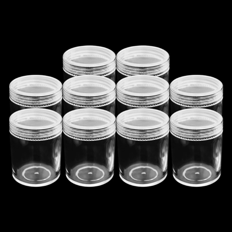 Chai Nhựa Trong Suốt 100ml Đựng Đồ Chơi Chất Nhờn Ma Quái Slime Tiện Dụng Mang Theo Du Lịch