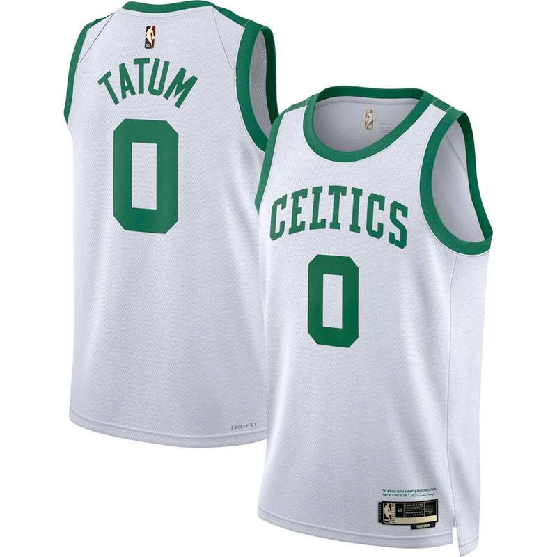 Áo Ba Lỗ Thể Thao NBA Jersey Boston Celtics No.0 Tatum Phiên Bản Kỷ Niệm Plus Size 2022