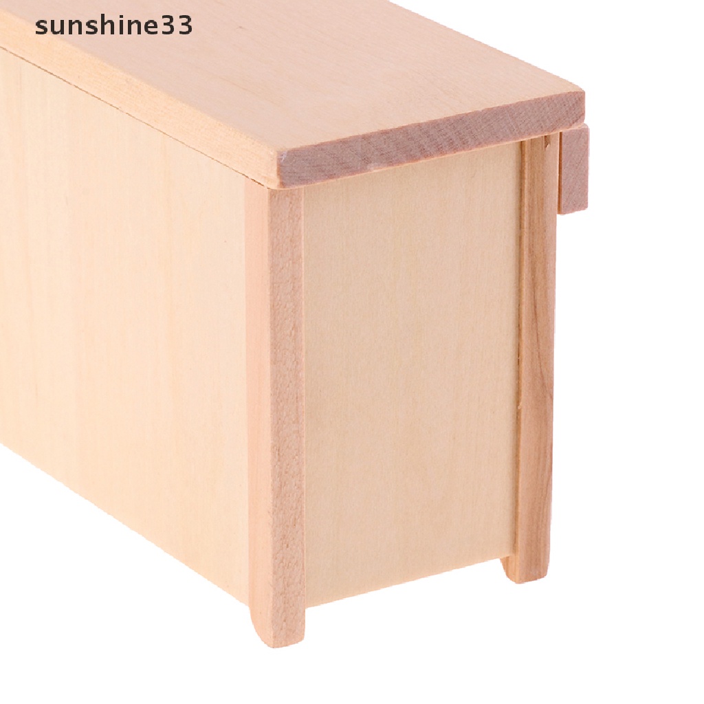 Tủ Đựng Đồ Mini Tỉ Lệ 1: 12 Trang Trí Nhà Búp Bê