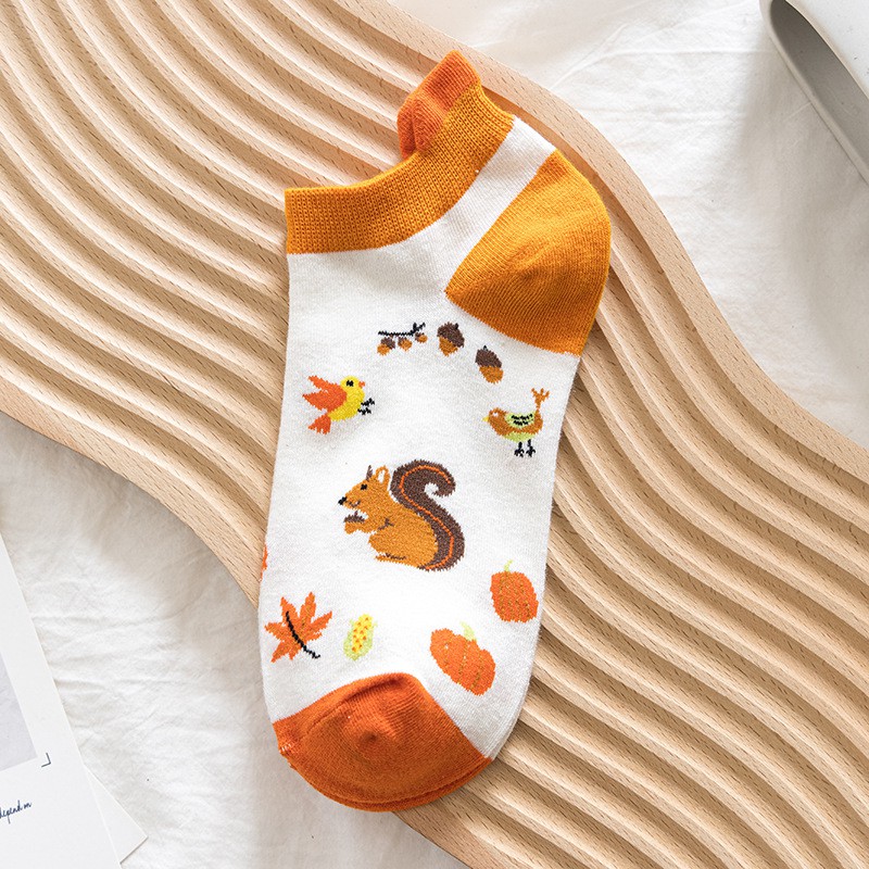 Vớ WAFNHA D470 họa tiết hoạt hình sáng tạo thiết kế thời trang