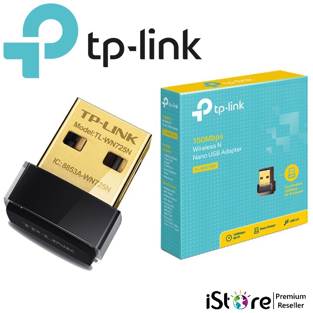 USB Wifi Tp-Link WN725N Chuẩn N Tốc Độ 150Mbps/ USB Thu Sóng Wifi nano Tp Link Chuẩn N - Hàng Chính Hãng