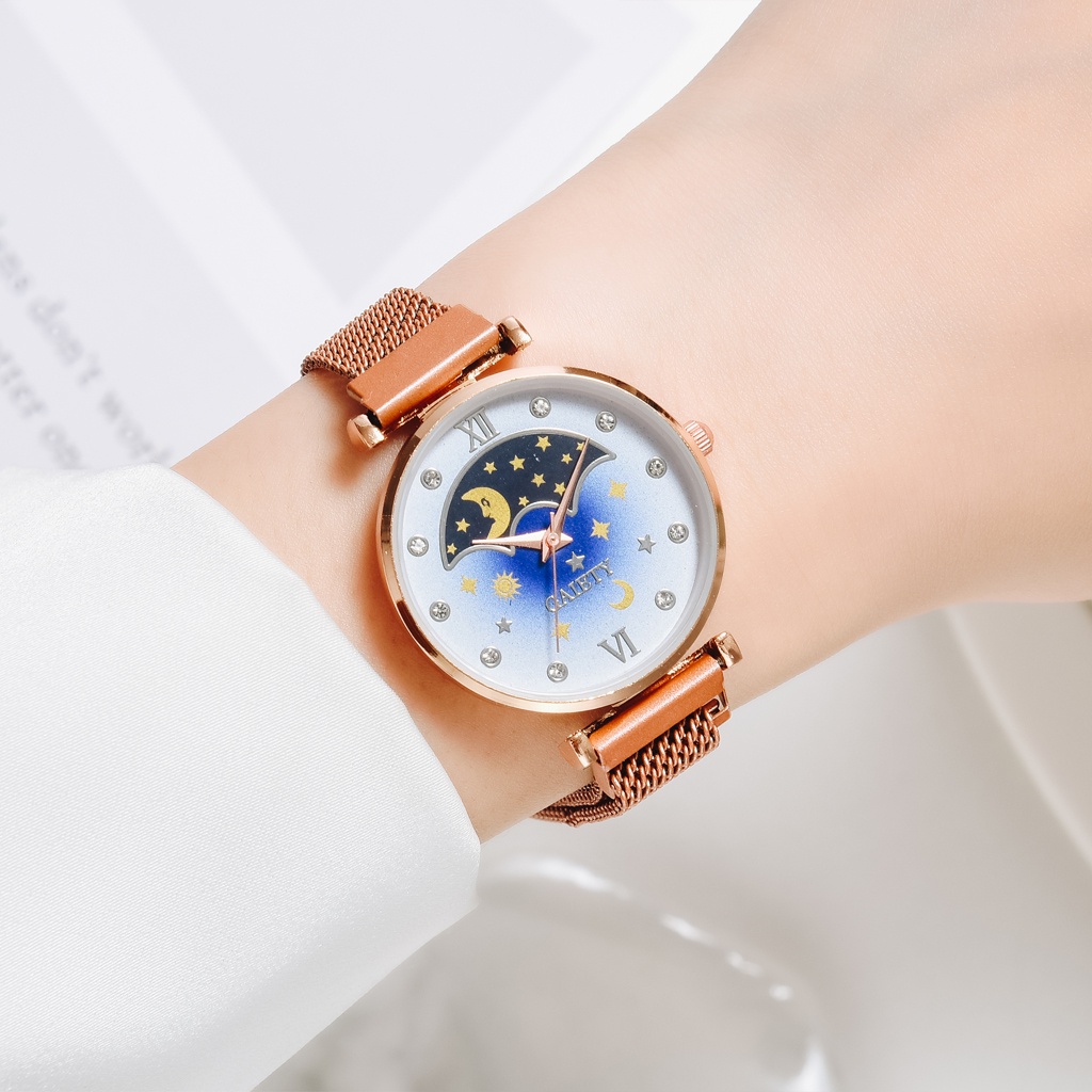 Đồng Hồ Đeo Tay Đính Đá Thời Trang Dành Cho Nữ