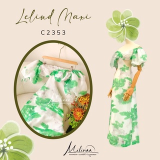 ĐẦM MAXI TAY PHỒNG  C2353