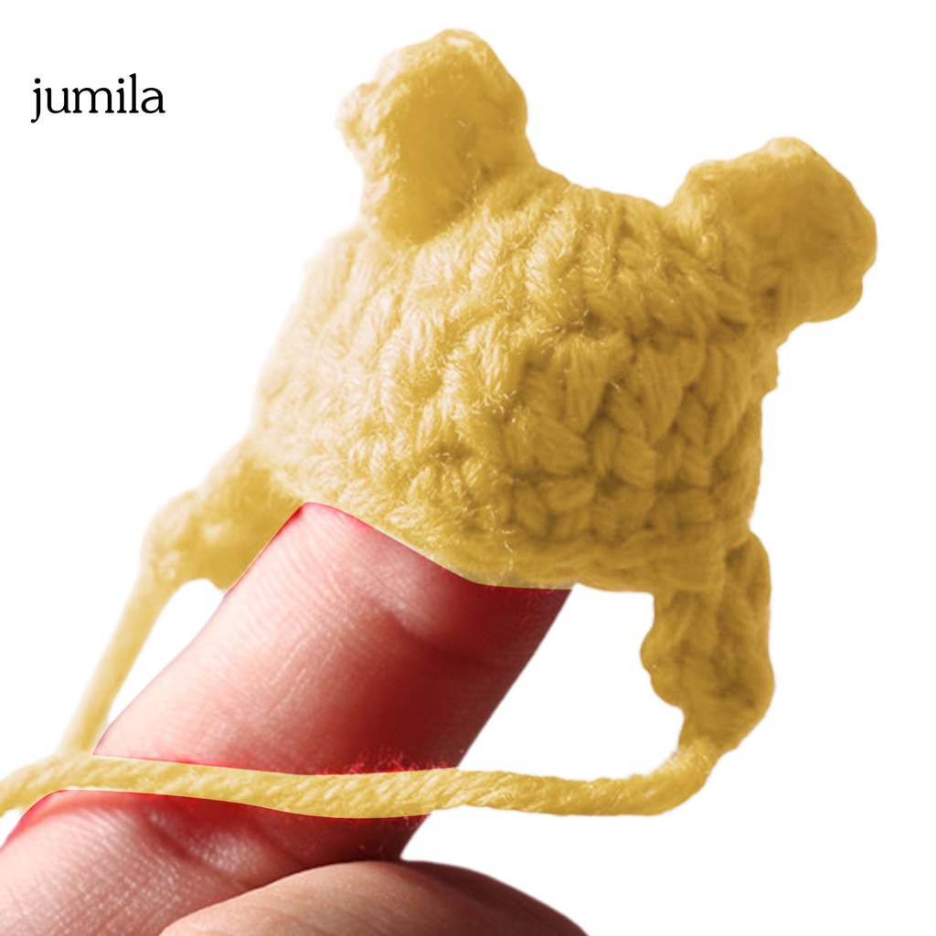 Mũ len mini dễ thương dành cho búp bê 1/12