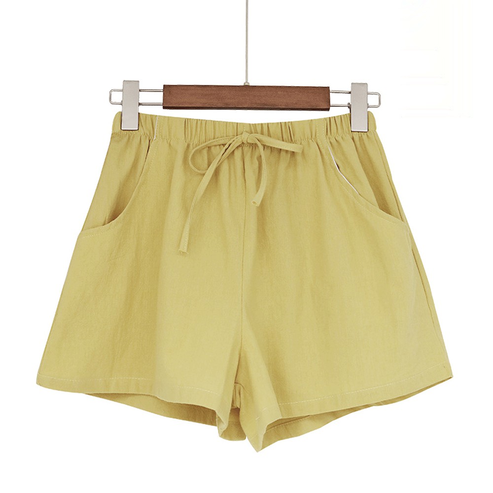 Quần đùi quần short đũi ống rộng mặc nhà nữ big size 10 màu chất vải siêu mát | WebRaoVat - webraovat.net.vn