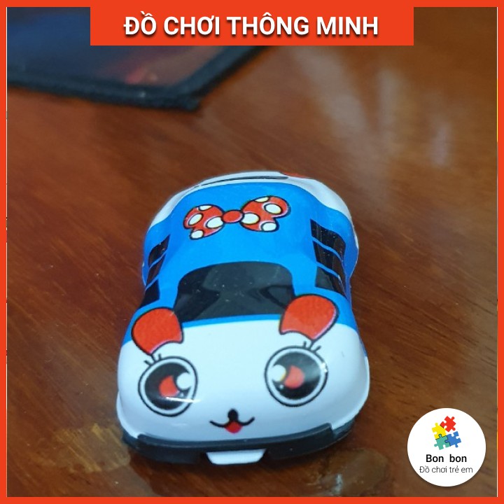 Ô tô mini vặn chạy đà nhiều màu sắc cho bé Bonkids toys