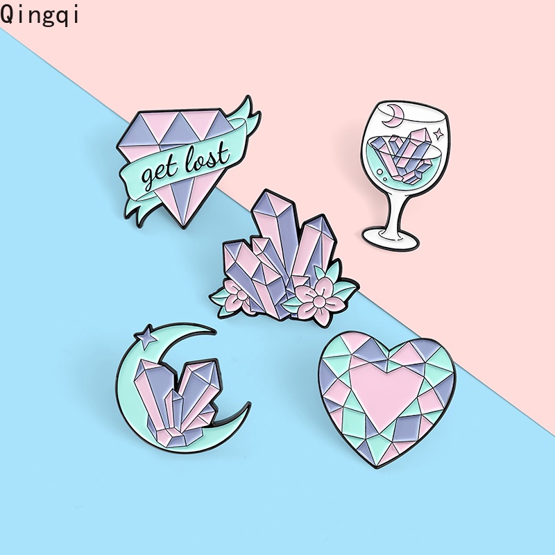 Ghim cài áo Miss Zoe hình mặt trăng hoạt hình nhiều kiểu dáng tùy chọn sáng tạo