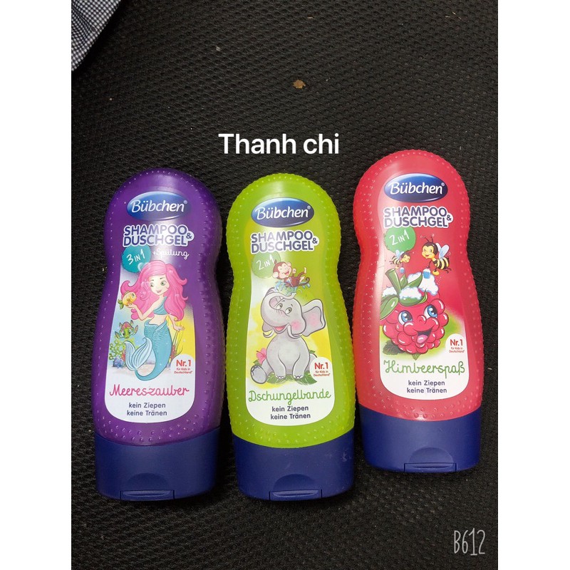 Sữa tắm gội bubchen