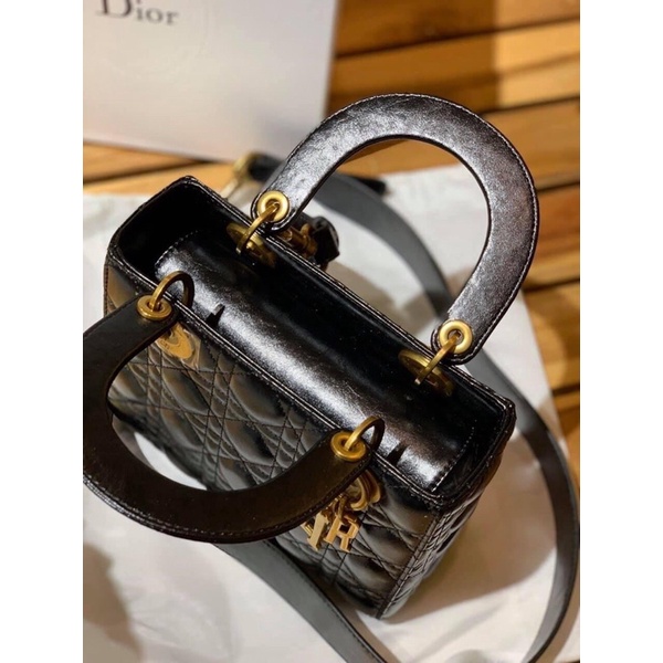 TÚI DIOR LADY DA NHÁM SIZE 20