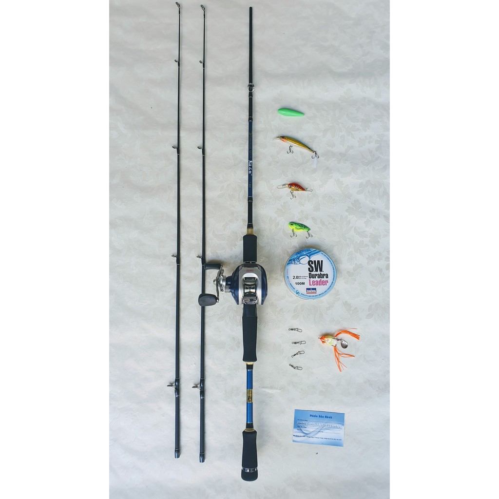 Bộ Cần Câu Lure Máy Ngang 2 Ngọn Fishing Of Catch 🔰Hàng Chất Lượng- Gía Siêu Rẻ🔰Bộ Cần Lure Máy Ngang