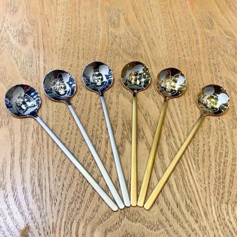 SET 4 Muỗng Starbuck siêu xinh siêu sang trọng