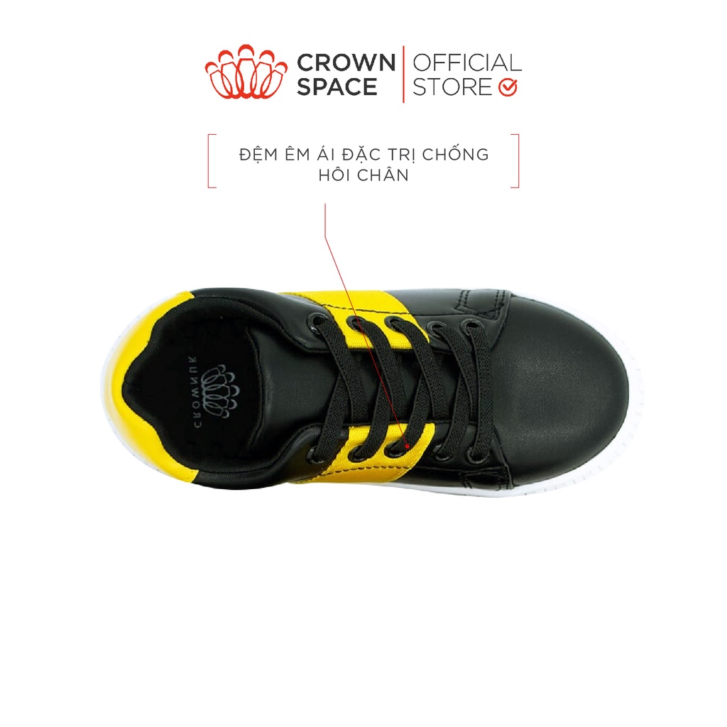 Giày Sneaker Bé Trai Bé Gái Cổ Thấp Crown Space UK Active Trẻ em Cao Câp PHIÊN BẢN CAO CẤP PREMIUM CRUK255