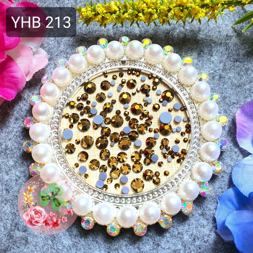 Mã YHB 213 . Đá YHB đính trang trí móng siêu lấp lánh. Hàng chuẩn loại A.