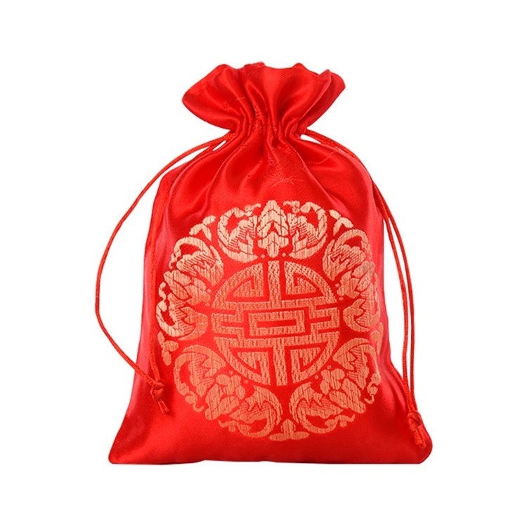 Túi Nhung Đỏ Cao Cấp 10*12cm và 8*10cm