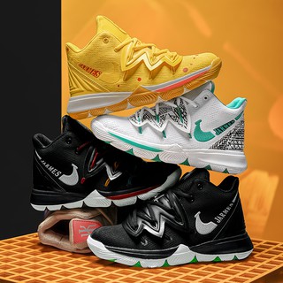 Giày bóng rổ NBA Kyrie Irving 5 X SpongeBob cao cấp dành cho nam cỡ 36 - 45
