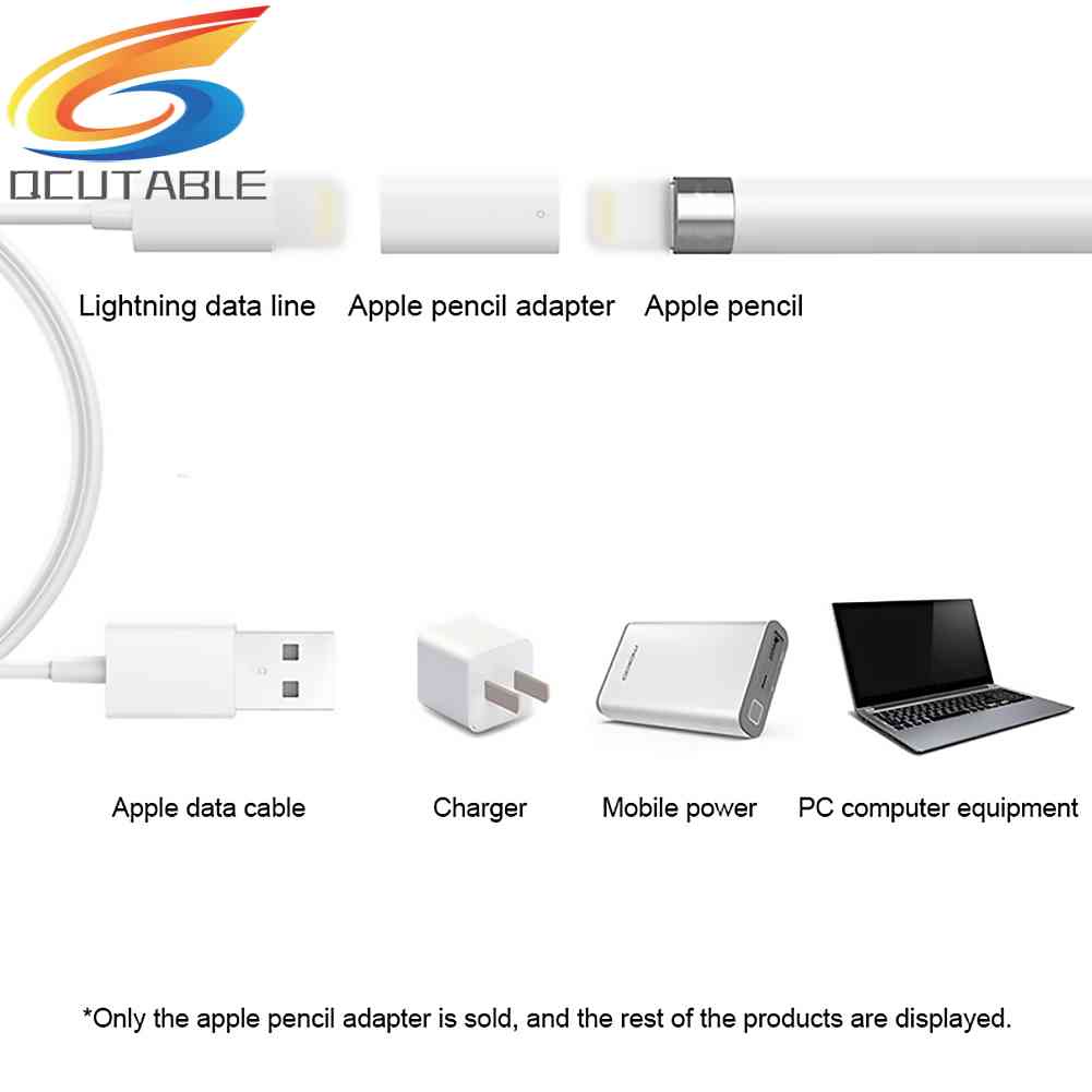 Đầu Nối Sạc Pin Cái Sang Cái 8 Pin Dành Cho Bút Chì iP Pro AP