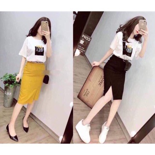 Váy Nữ Đẹp , Tông Màu Thanh Lịch , Không Kén Dáng