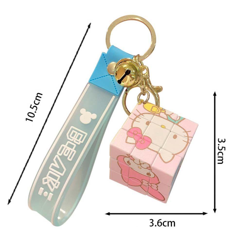Móc Khóa Hình Mèo Hoạt Hình Kuromi Kitty Đáng Yêu