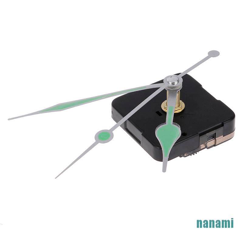 Set máy đồng hồ treo tường cơ thạch anh thay thế DIY hoạt động yên tĩnh dành cho sửa chữa