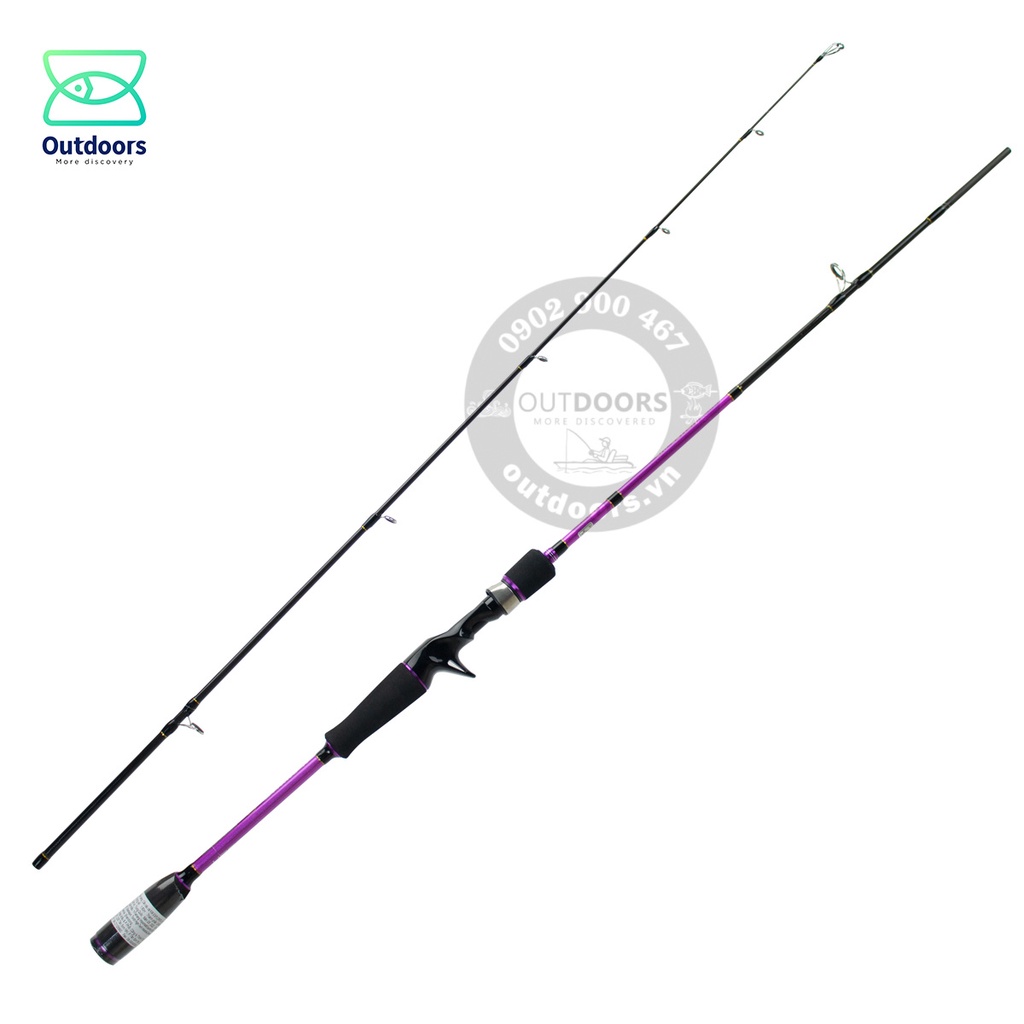 Cần câu lure ngang KW Explorer Carbon 1m8/ 2m1 M bằng carbon chuyên lure cá lóc, cá chẽm,.. tải cá gần 7kg